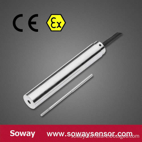 Soway DC and AC spring load LVDT linear position sensor